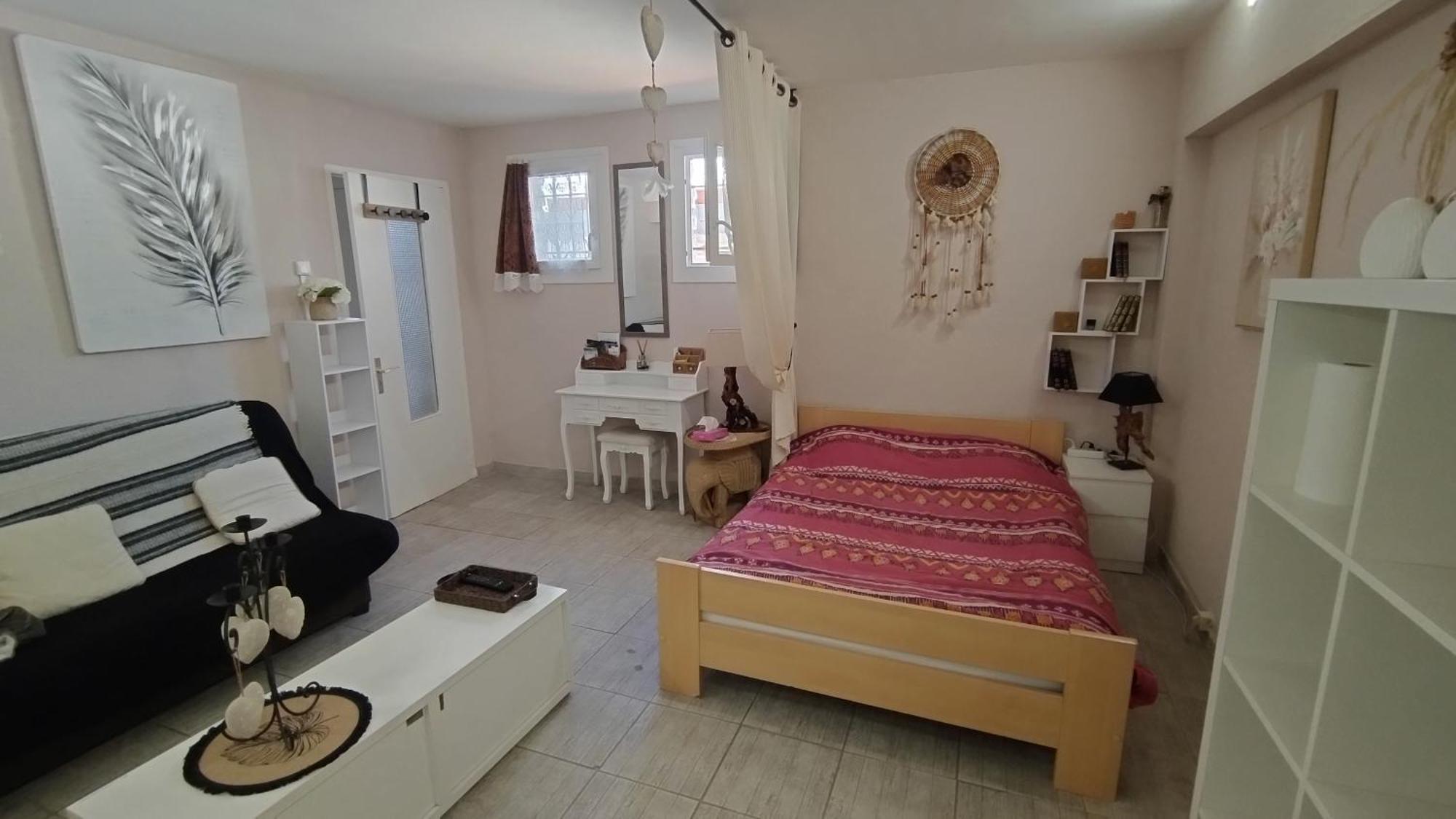 Appartement Entre Mer Et Gardiole 弗龙蒂尼昂 外观 照片